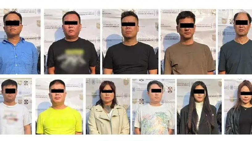 VIDEO: Detienen a presunta banda de chinos que explotaban a mujeres en la CDMX