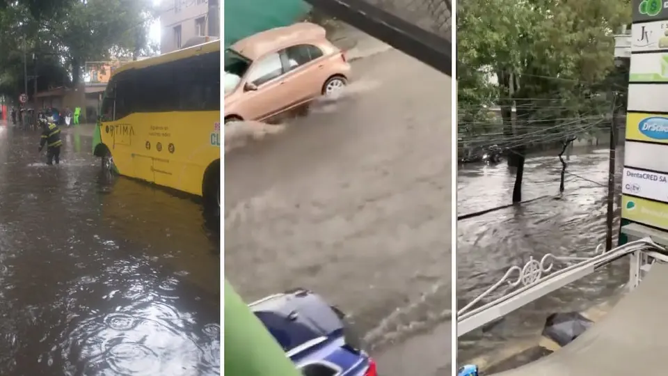 VIDEO: Pegan lluvias en el sur de la CDMX; se activa alerta amarilla