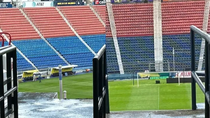 Estadio Ciudad de los Deportes ya luce los colores del América