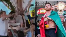 Como el Lobo de Wall Street, Canelo Álvarez repartió bolo en billetes