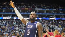 LeBron James será el abanderado de Estados Unidos para la inauguración de París 2024