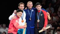 París 2024: Chermen Valiev le da a Albania la primera medalla olímpica de su historia