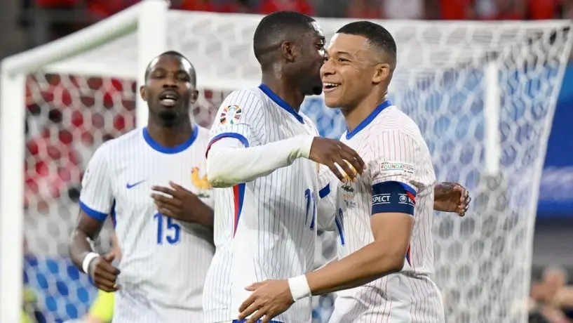 ¡Con lo justo! Francia apenas pudo vencer a Austria en su debut en la Eurocopa 2024