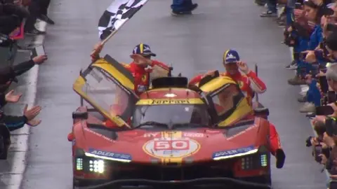 ¡Contundente! Ferrari conquista la edición 92 de las 24 Horas de Le Mans