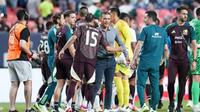 Afición protagoniza bronca en las gradas en el partido México vs Uruguay