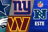 NFL: ¿Cómo llegan los equipos de la NFC Este?