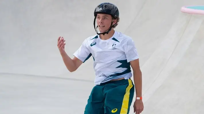 París 2024: Keegan Palmer gana la medalla de oro en el skate de park varonil