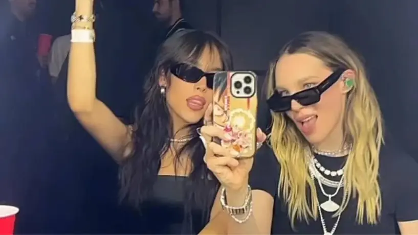 VIDEO: Belinda y Danna Paola se encuentran y cantan juntas "La Mala"