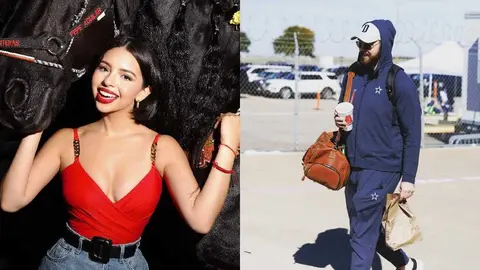 Josh Ball, jugador de Cowboys y exnovio de Ángela Aguilar reacciona al romance de la cantante con Christian Nodal