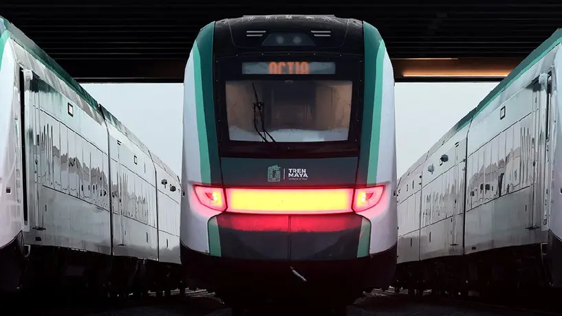 Tren Maya repara tramo de vía afectado por las lluvias