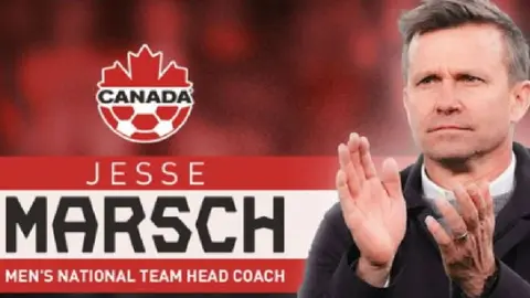 Jesse Marsch fue anunciado como nuevo entrenador de la Selección de Canadá