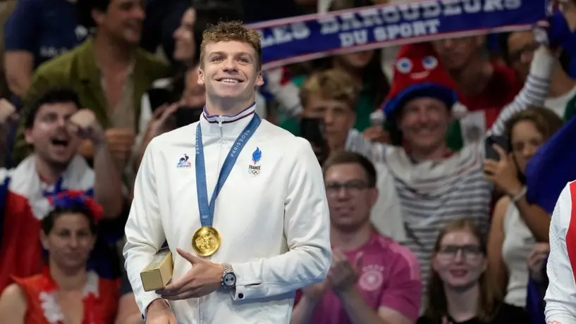 ¡Imbatible! Leon Marchan se colgó su cuarta medalla de oro en París 2024