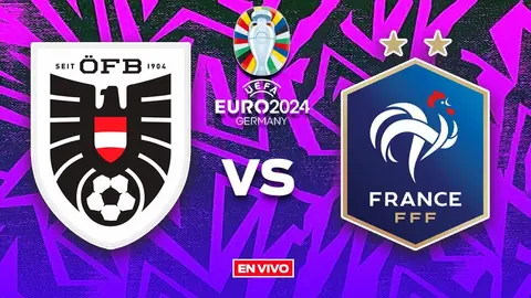 Austria vs Francia EN VIVO Eurocopa 2024 Jornada 1