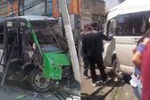 Choque de transporte público en Cuajimalpa resulta en dos muertos y once heridos