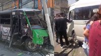 Choque de transporte público en Cuajimalpa resulta en dos muertos y once heridos