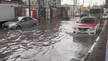 Lluvias en CDMX dejaron inundaciones en la alcaldía Tláhuac