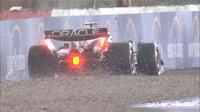 GP de Gran Bretaña: Max casi emula a Checo Pérez y por poco queda fuera en la Q1