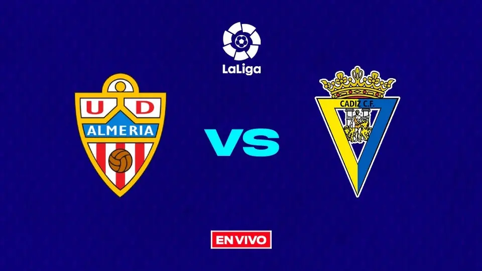 Almería vs Cádiz EN VIVO LaLiga Jornada 38