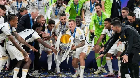 Toni Kroos, Luka Modric, Nacho y Dani Carvajal superan al Barcelona en títulos de Champions League
