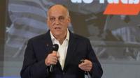 Javier Tebas, presidente de LaLiga, explota con marcas que realizan 'piratería' en el futbol