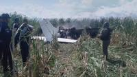 Confirman muerte de dos mexicanos tras desplome de narcoavioneta en Venezuela