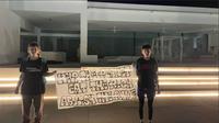 Activistas vandalizan la casa de Lionel Messi en Ibiza: "Ayuda al planeta, cómete a los ricos"