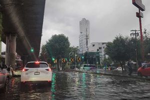 Luvias en CDMX dejaron encharcamientos e inundaciones en diferentes avenidas