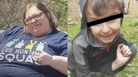 ¡Increíble! Un niño de 10 años murió asfixiado cuando su madre, que pesa 154 kilos, lo aplastó