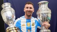 Lionel Messi celebra el bicampeonato de Copa América en sus redes sociales