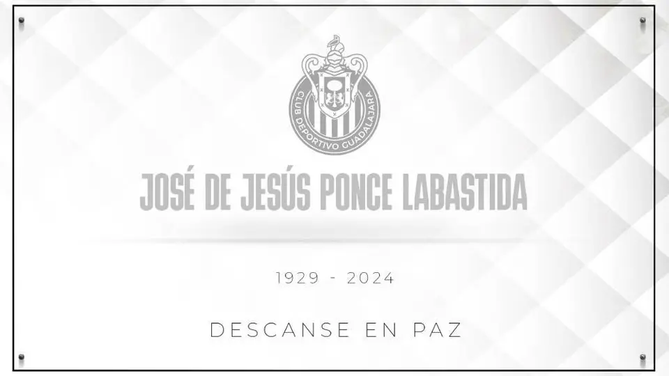 Fallece José de Jesús Ponce leyenda de Chivas