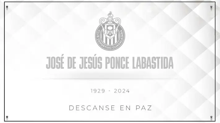 Fallece José de Jesús Ponce leyenda de Chivas