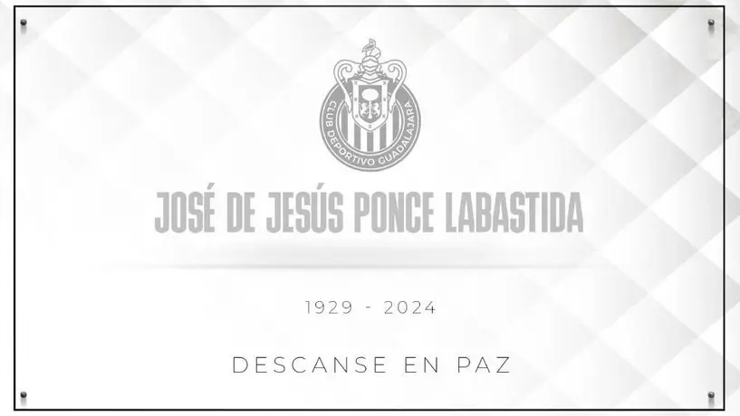 Fallece José de Jesús Ponce leyenda de Chivas