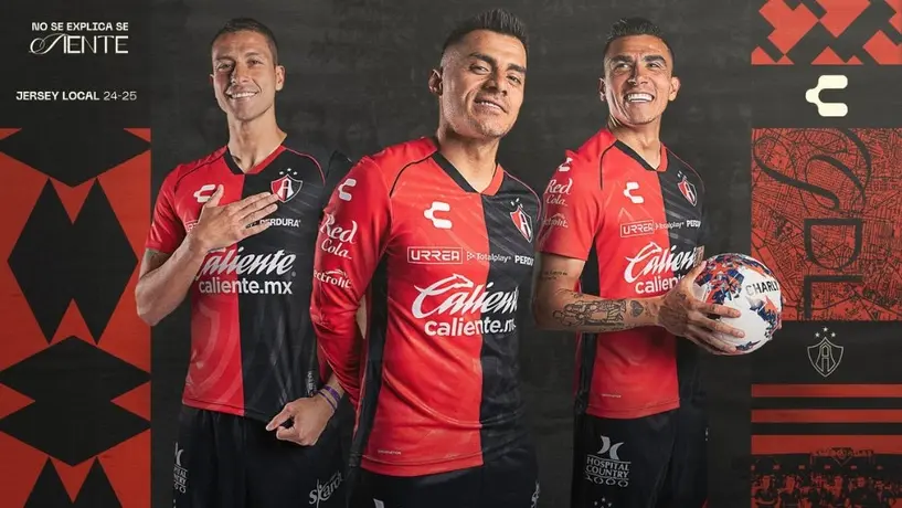¡La nueva piel! Atlas presentó su nuevo uniforme para el Apertura 2024
