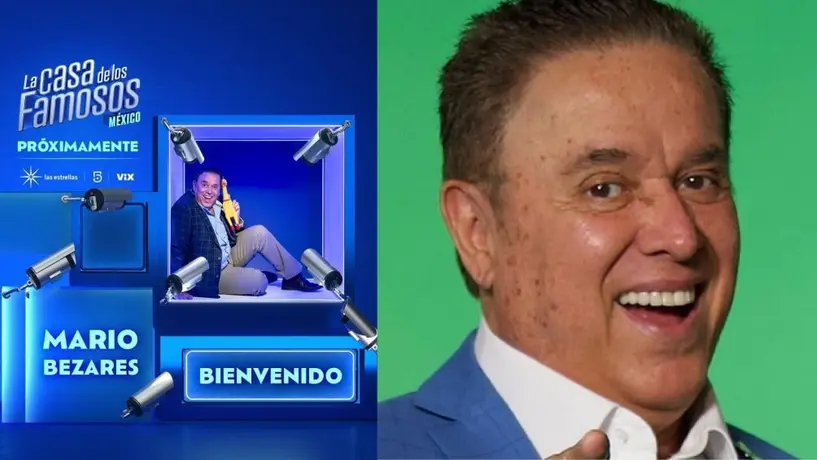 El primer integrante confirmado de La Casa de los Famosos México es… ¡Mario Bezares!