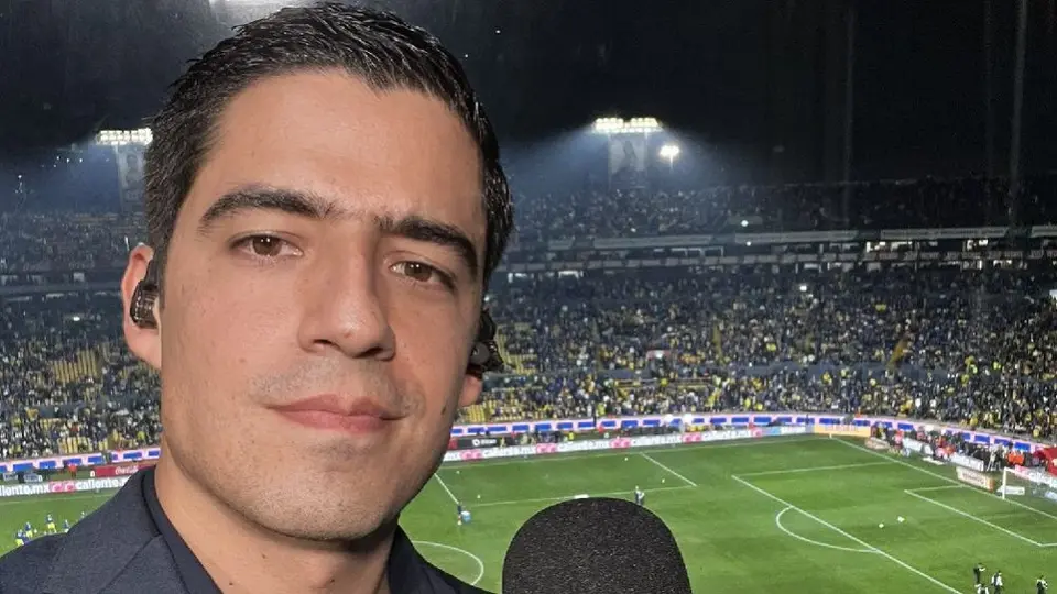 Andrés Vaca rompe en llanto tras recordar a Paco Villa, en la Final de Ida entre Cruz Azul y América