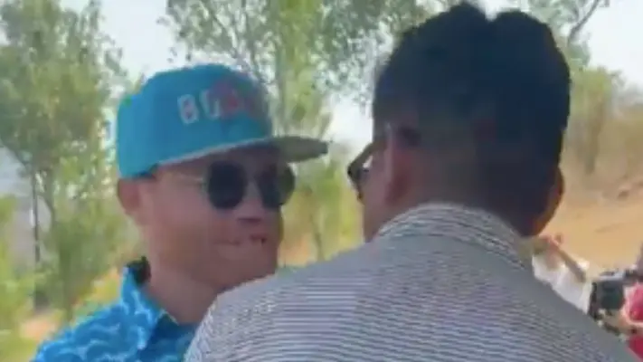 Canelo 'amaga' con golpear a Jorge Campos: "No te quiero madrear"
