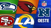 NFL: ¿Cómo llegan los equipos de la NFC Oeste?