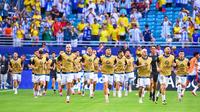 Argentina tuvo que dejar su calentamiento y regresar al vestidor por demora en la Final