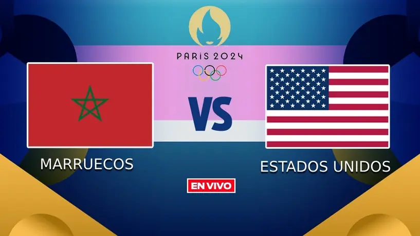 Marruecos vs Estados Unidos EN VIVO Juegos Olímpicos Futbol Masculino Cuartos de Final