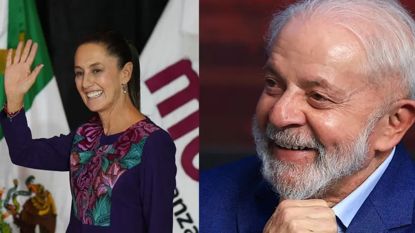 El presidente de Brasil, Luiz Inácio Lula da Silva celebra el triunfo de Claudia Sheinbaum y anuncia visita a México