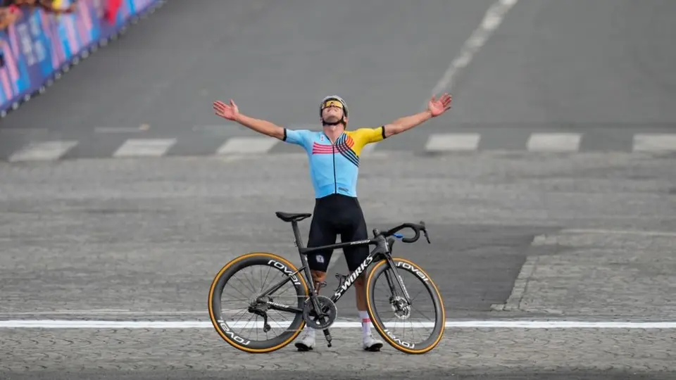 Remco Evenepoel, de futbolista a campeón olímpico de ciclismo en París 2024