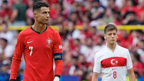 Cristiano Ronaldo ignoró a Arda Guler cuando el turco intentó saludarlo