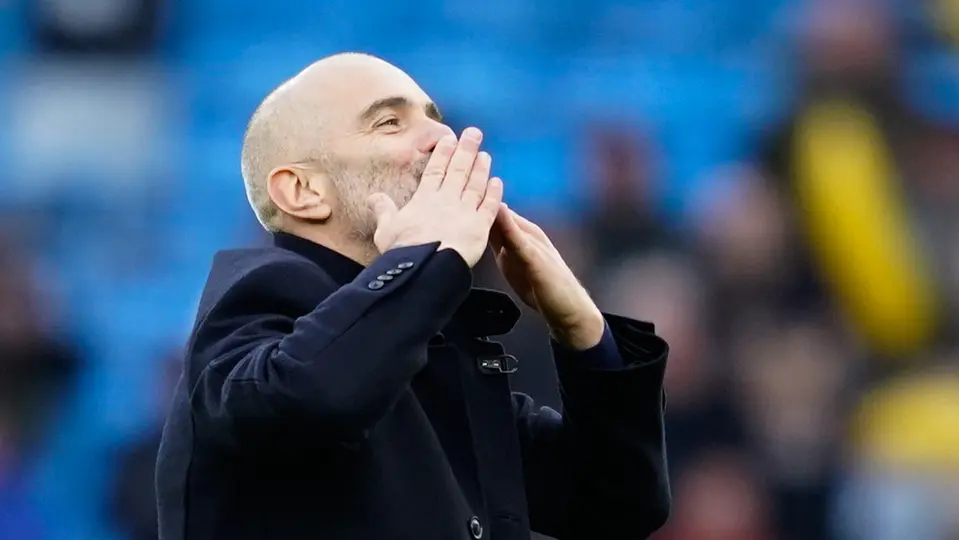 Enzo Maresca durante el Manchetser City vs Ipswich en la J7 de la Premier League | AP