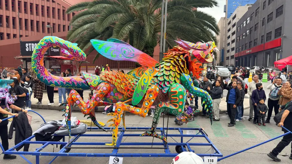 FOTOS: Alebrijes monumentales llenan de color las calles de la CDMX