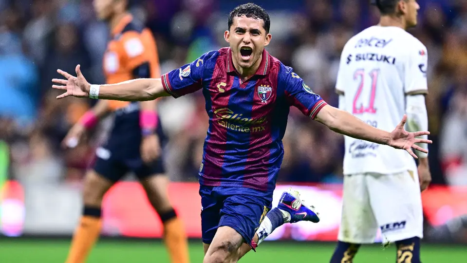 Luis Calzadilla, jugador del Atlante, en el duelo ante Pumas | MEXSPORT