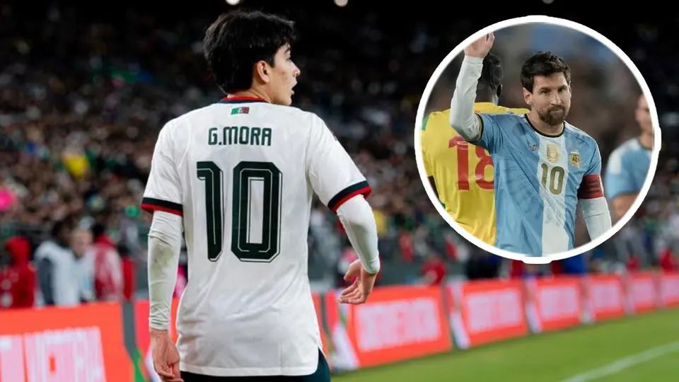 Gilberto Mora agradece a Lionel Messi por elegirlo como una promesa mundial: “Un honor”