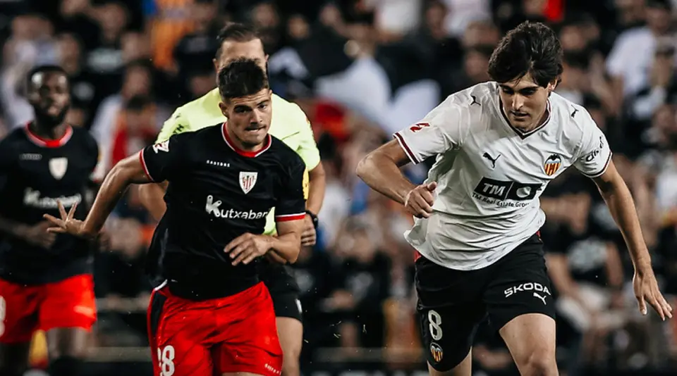 Valencia empata sin goles ante Athletic Club en Mestalla | x:@Valencia