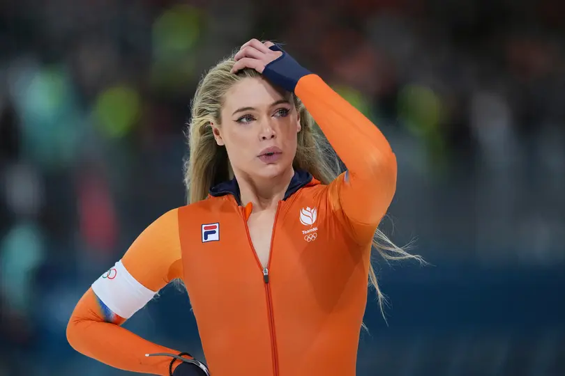 Jutta Leerdam tras ganar el oro en los 1000 metros | AP