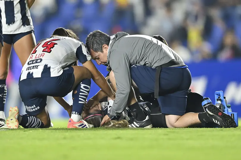 Katty se fue lesionada en el final del encuentro | Imago7