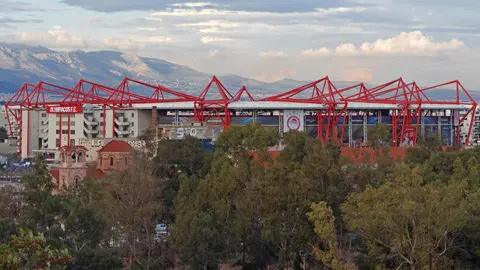 El cuadro griego prepara su estadio para el partido | X: @olympiacosfc